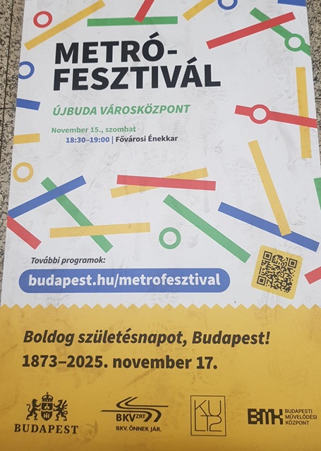 Metrófesztivál plakát
